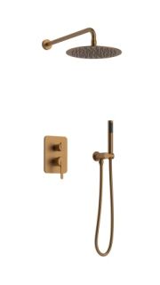 Душевая система AltroBagno Unione 040109 RaSp медь матовая